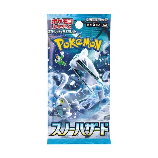 Pokémon Snow Hazard Booster - JAPAN - produkt kolekcjonerski